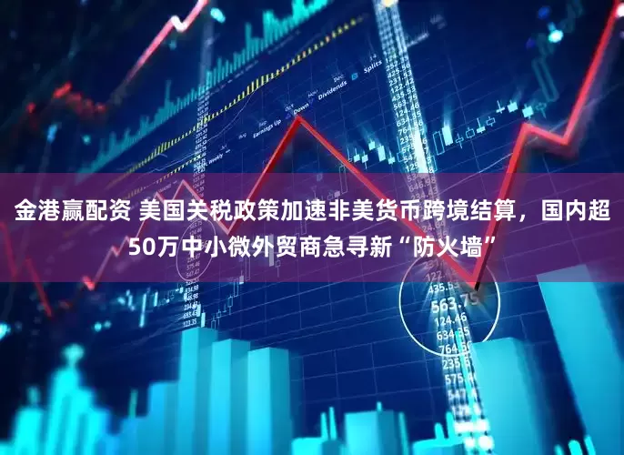 金港赢配资 美国关税政策加速非美货币跨境结算，国内超50万中小微外贸商急寻新“防火墙”